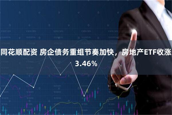 同花顺配资 房企债务重组节奏加快，房地产ETF收涨3.46%